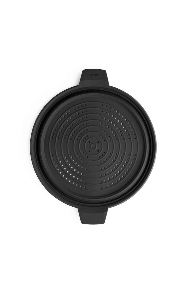 WOLL Silicone Steamer Insert For Wok 12-Inch, Alternate, color, Black
