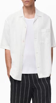MANGO Regular Fit Camp Shirt
