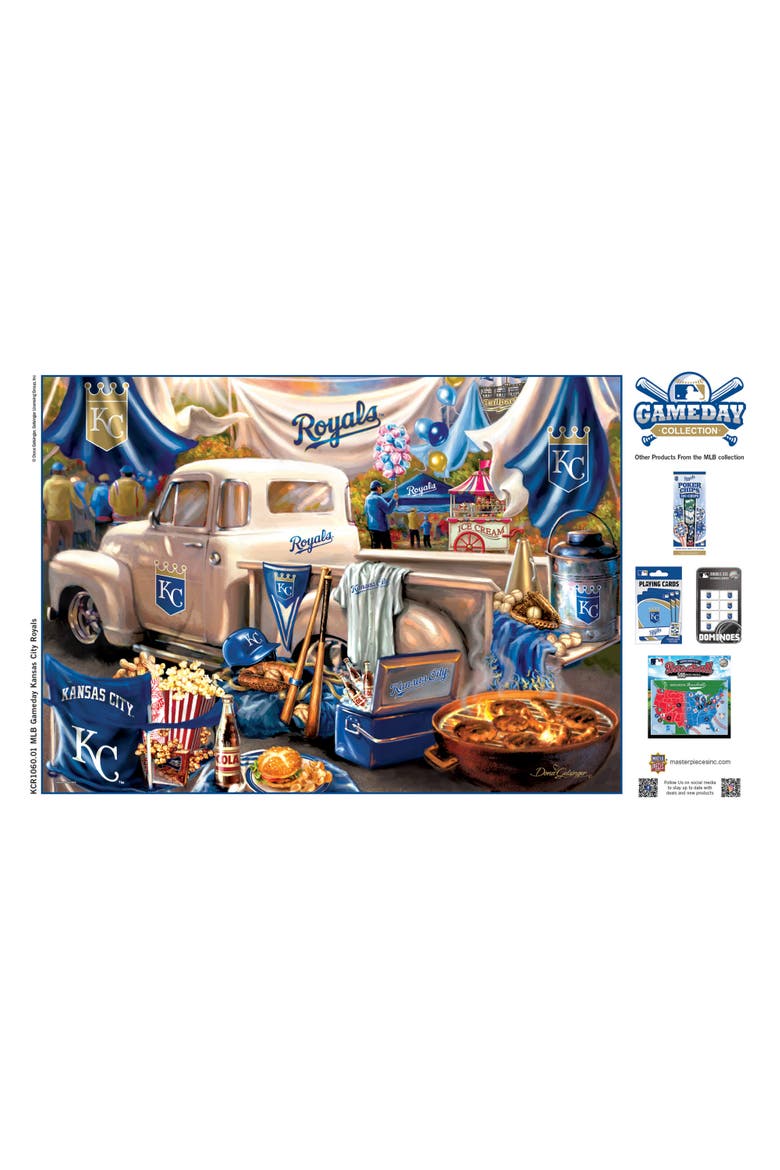 Kansas City Royals Gameday 1000pc Puzzle, Alternate, color, Multicolor