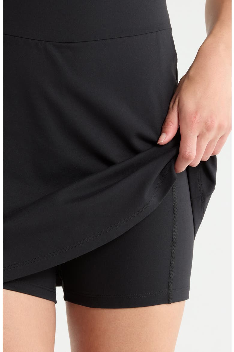 Sport Court Dress, Alternate, color, BLACK/WHITE