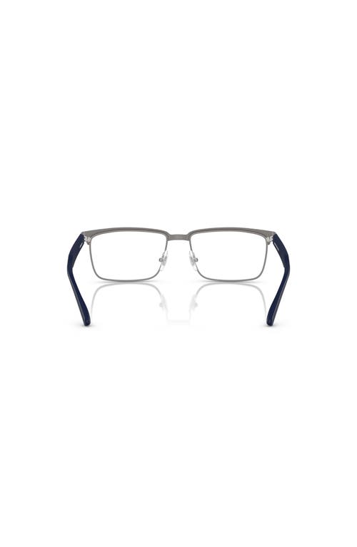 Arnette 54mm Rectangle Optical Glasses In Blue