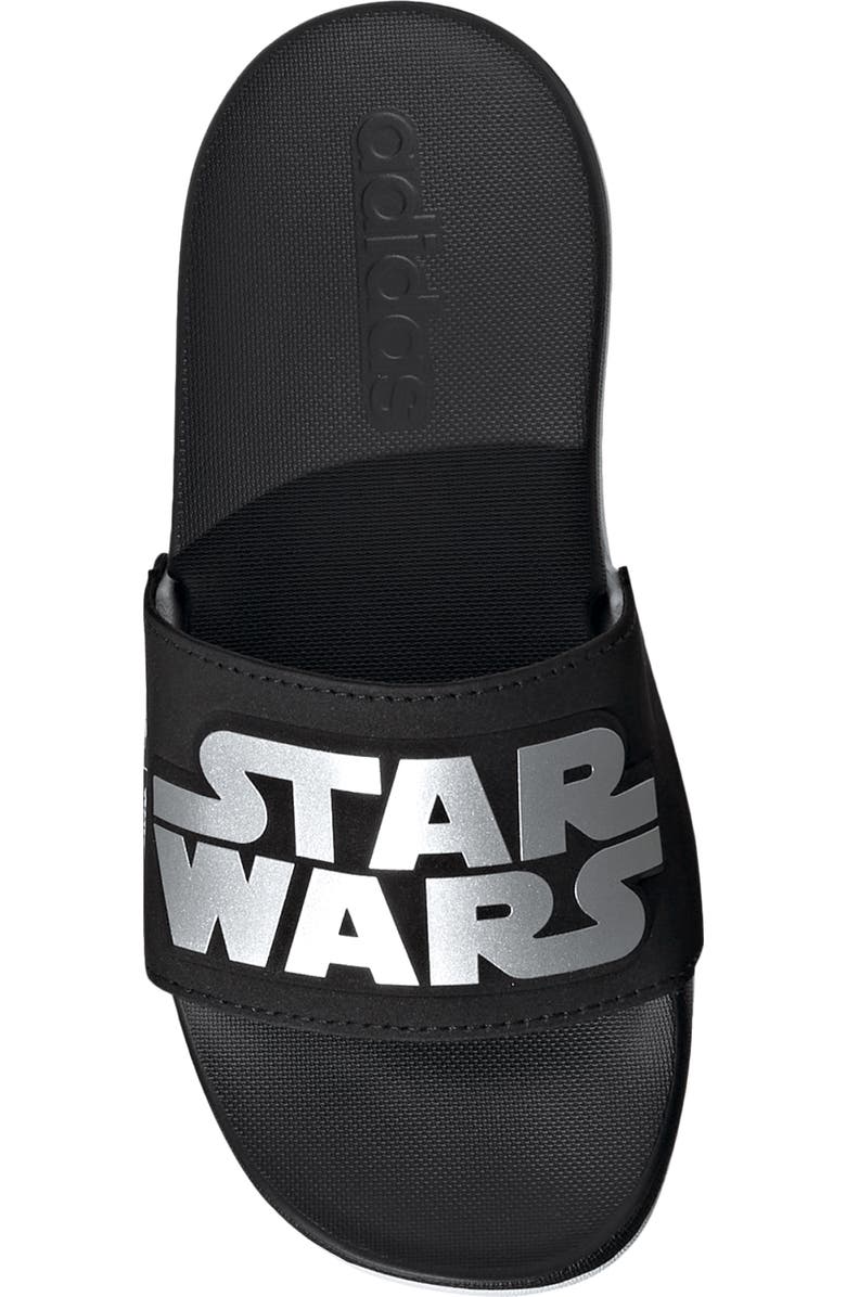 adidas Star Wars<sup>™</sup> Adilette Comfort Slide Sandal, Alternate, color,