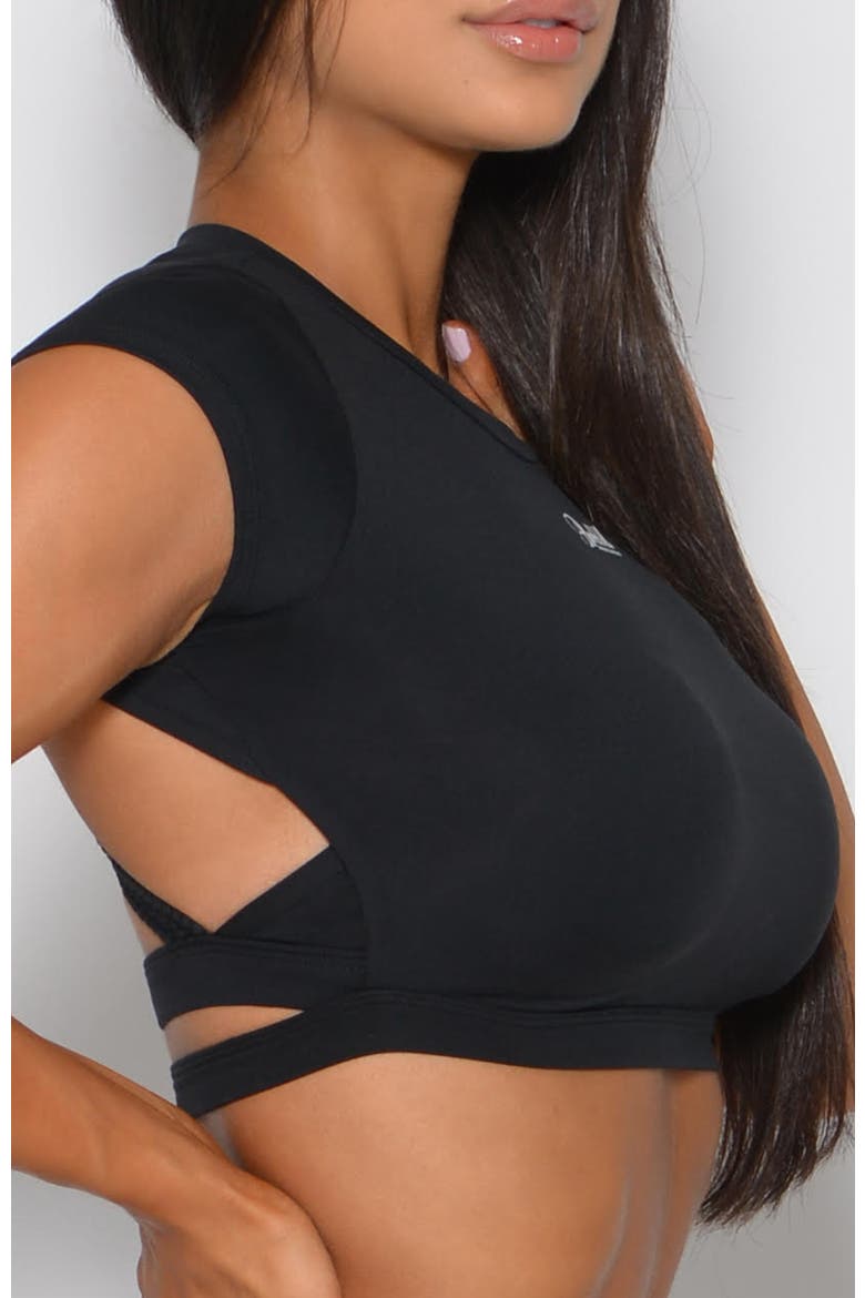 Muscle Back Tee, Alternate, color, Black