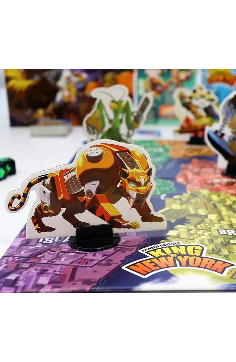 IELLO King Of Tokyo Monster Pack #4 Cybertooth Expansion Pack, Alternate, color, 