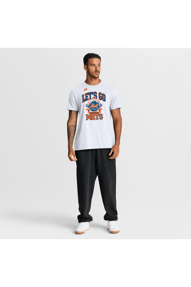 Men's Nike  White New York Mets World Series 40th Anniversary Skyline T-Shirt, Alternate, color, White