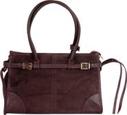 Persaman New York Leather & Suede Tote Bag
