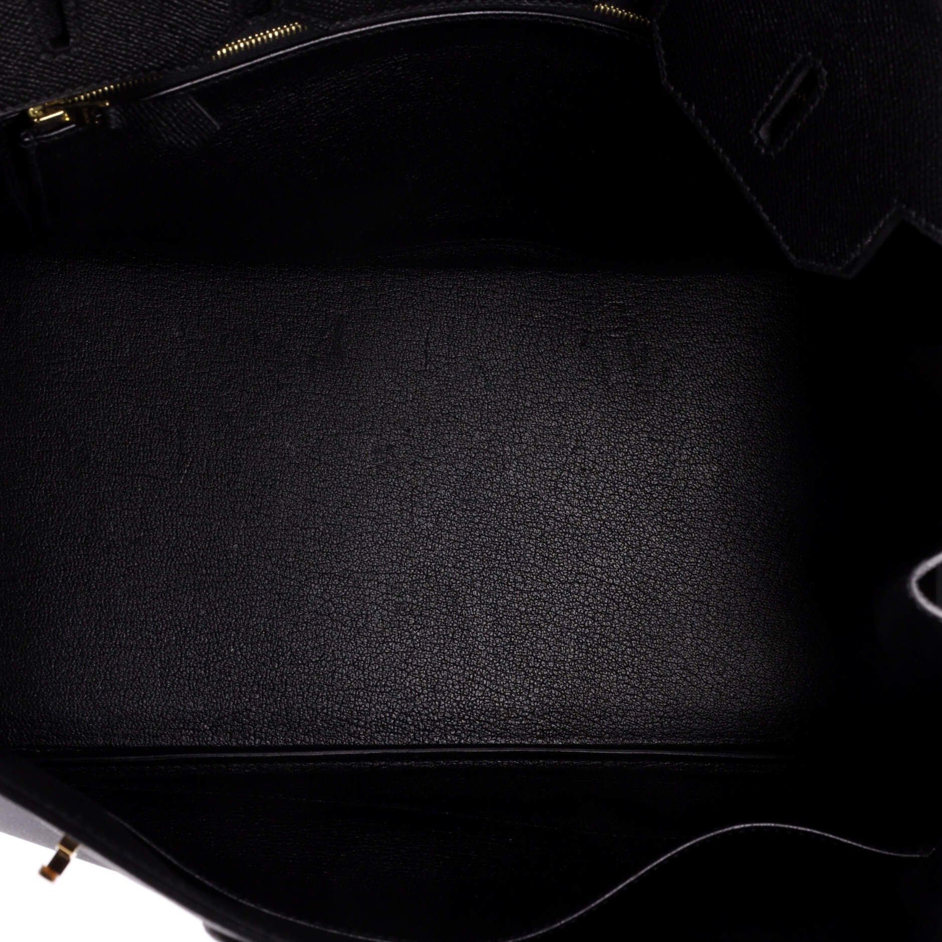 Birkin Handbag Black Epsom with Gold Hardware 35, Alternate, color, Black