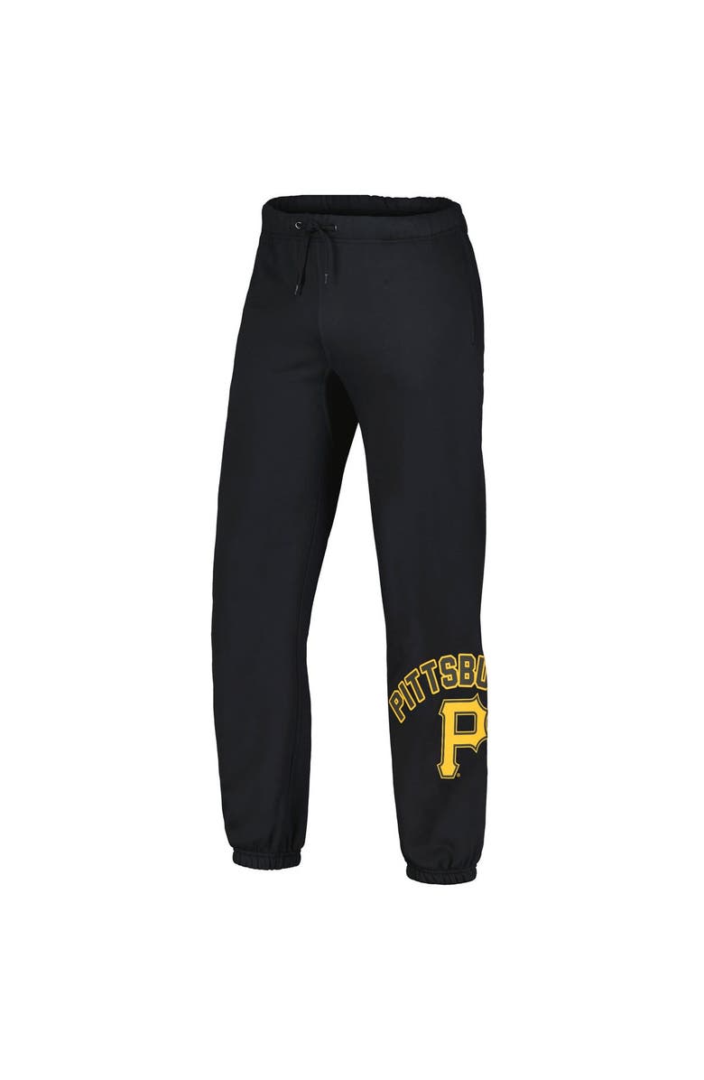 PLEASURES Men's PLEASURES Black Pittsburgh Pirates Opening Day Sweatpants, Alternate, color, 