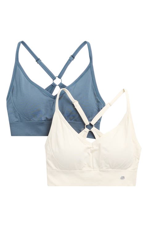 London 2-Pack Low Impact Seamless Sports Bras