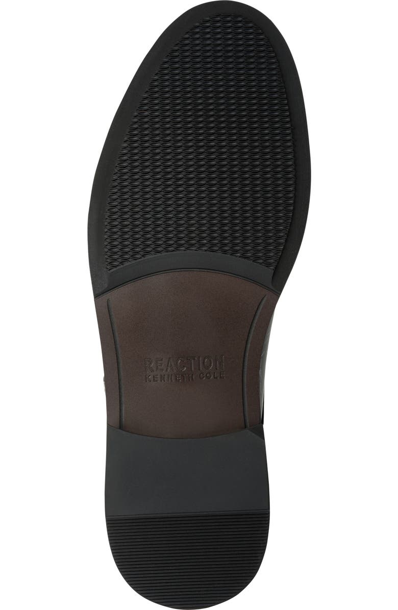 Kenneth Cole Reaction Leland Cap Toe Two Buckle Monk Shoe, Alternate, color, Black