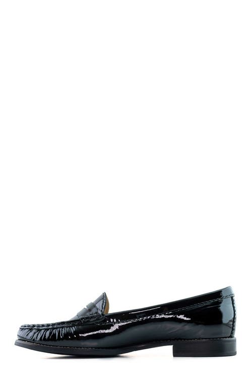 Marc Joseph New York East Village Patent Leather Penny Loafer In Black