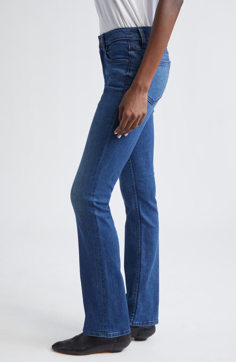 Lafayette 148 New York Mercer Kick Flare Jeans, Alternate, color, Empire Indigo