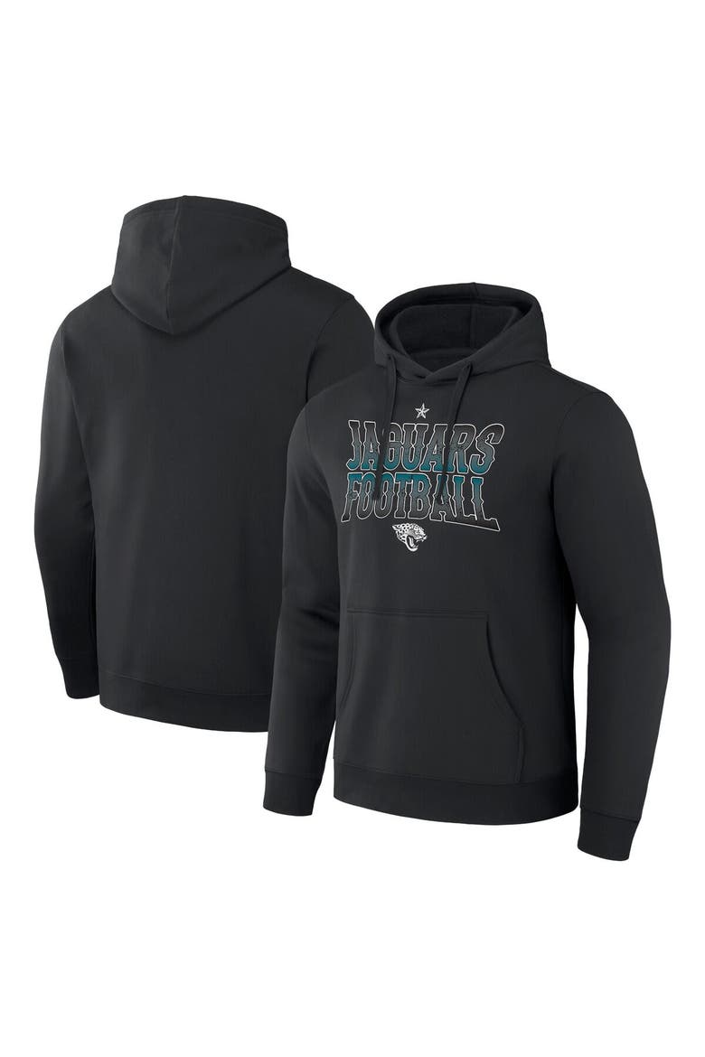 Men's NFL x Darius Rucker Collection by Fanatics  Black Jacksonville Jaguars Rock N' Football Pullover Hoodie, Alternate, color, Black