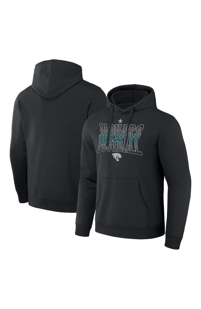NFL X DARIUS RUCKER Men's NFL x Darius Rucker Collection by Fanatics  Black Jacksonville Jaguars Rock N' Football Pullover Hoodie, Alternate, color, Black
