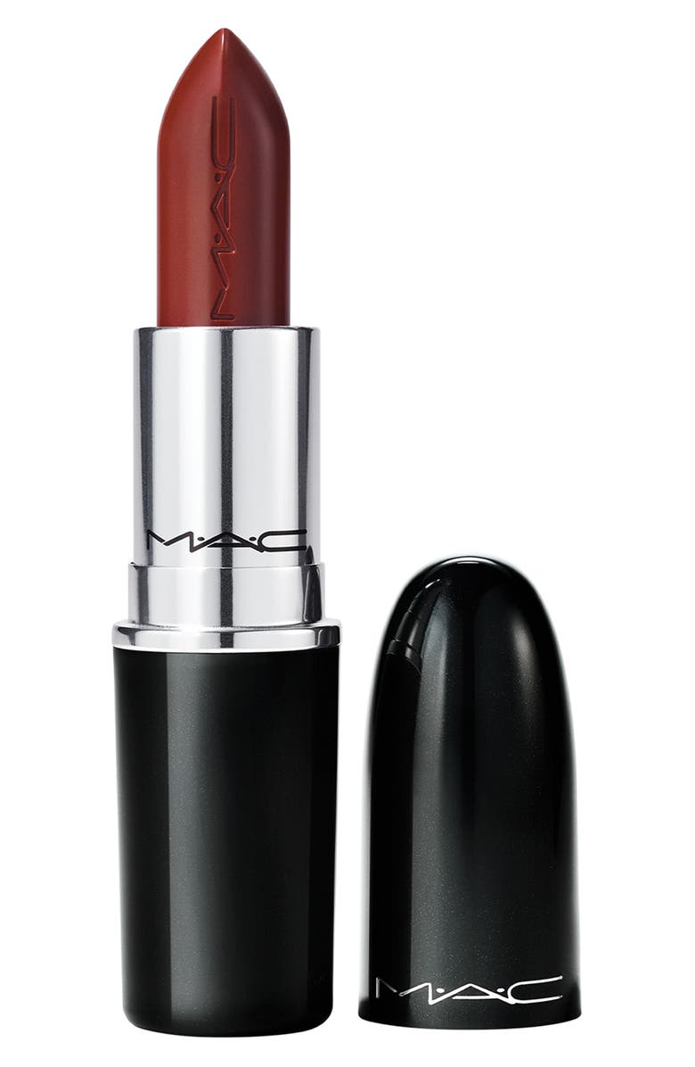 MAC Cosmetics Lustreglass Sheer-Shine Lipstick, Main, color, Spice It Up