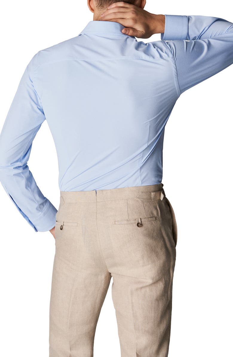 Eton Slim Fit Four Way Stretch Shirt, Alternate, color,