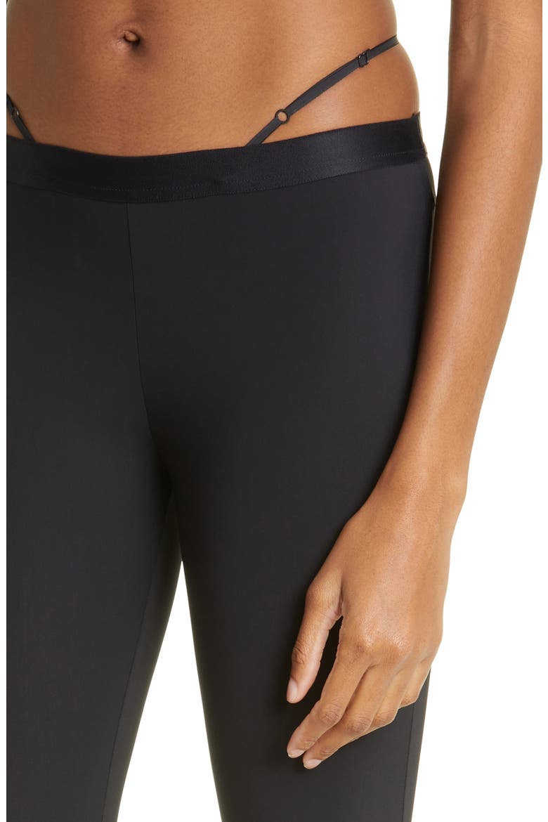 Flare Leggings, Alternate, color, BLACK