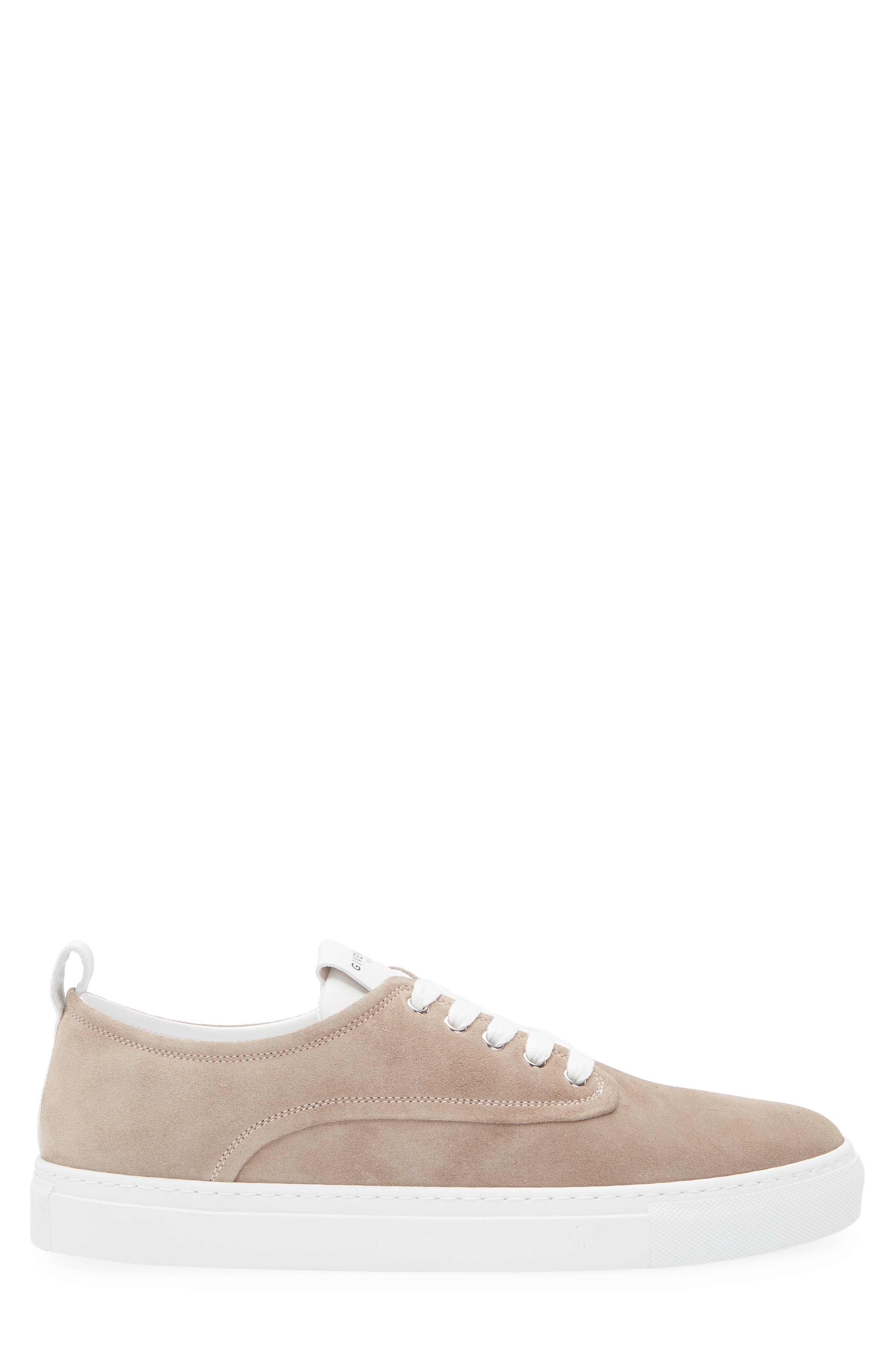 Givenchy New City Suede Sneaker, Alternate, color, Taupe