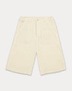 Fortela Simone Fatigue Linen Shorts