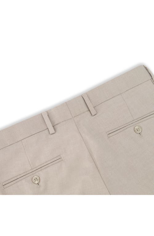 Victor Emmanuel Flat Front Dress Pants