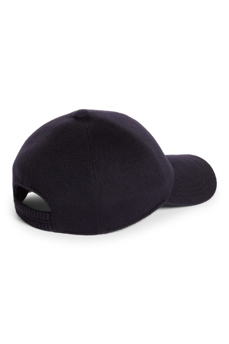 Caspian Cashmere Baseball Cap, Alternate, color, DARK NAVY
