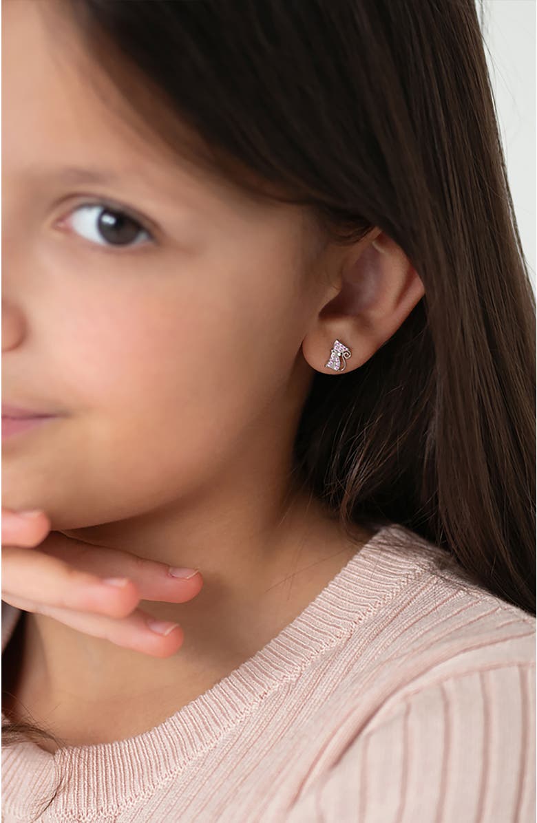 In Season Jewelry Sassy Kitty Cat Earrings, Alternate, color, Pink