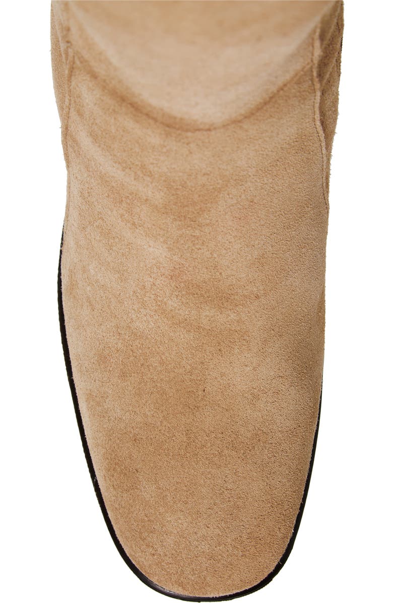 Naot Gift Knee High Boot, Alternate, color, Almond Suede