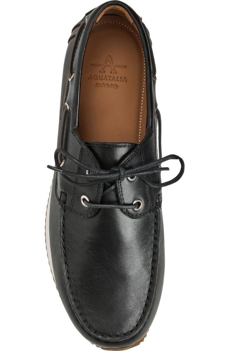 Aquatalia Lido Boat Sneaker, Alternate, color,