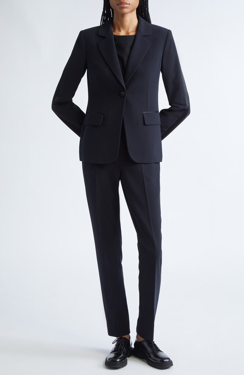 Emporio Armani Suit Pants, Alternate, color, Navy