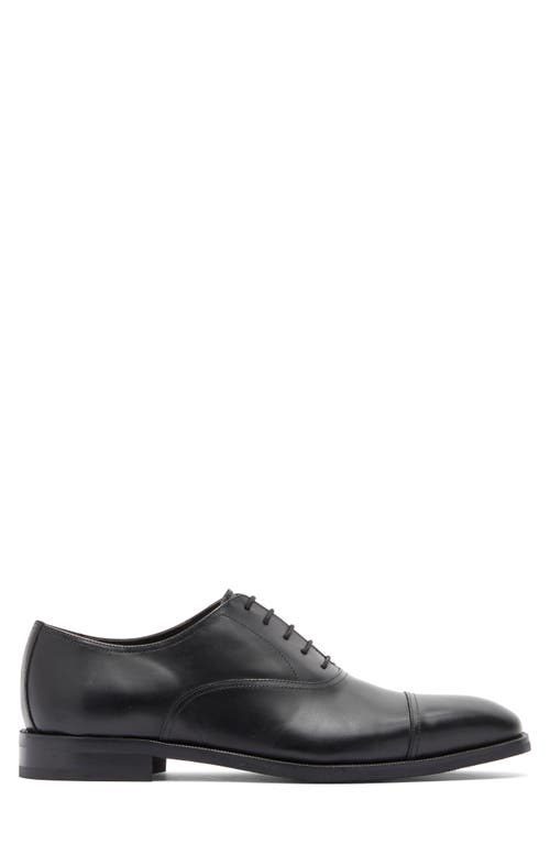 To Boot New York Amedeo Mens Leather Cap Toe Oxfords In Black