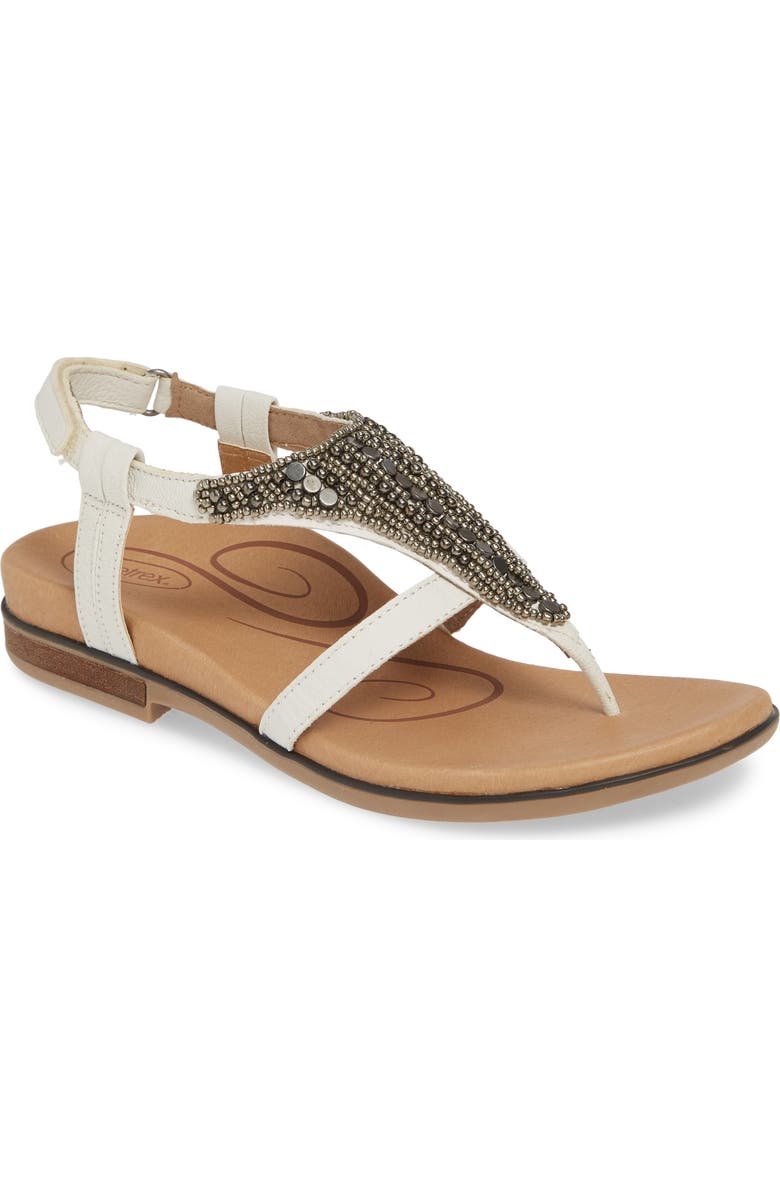 Aetrex Sheila Embellished Sandal, Main, color,