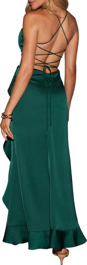 Own It Satin Maxi Dress