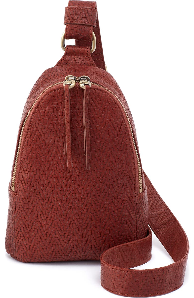 HOBO Fern Leather Sling Bag, Main, color,