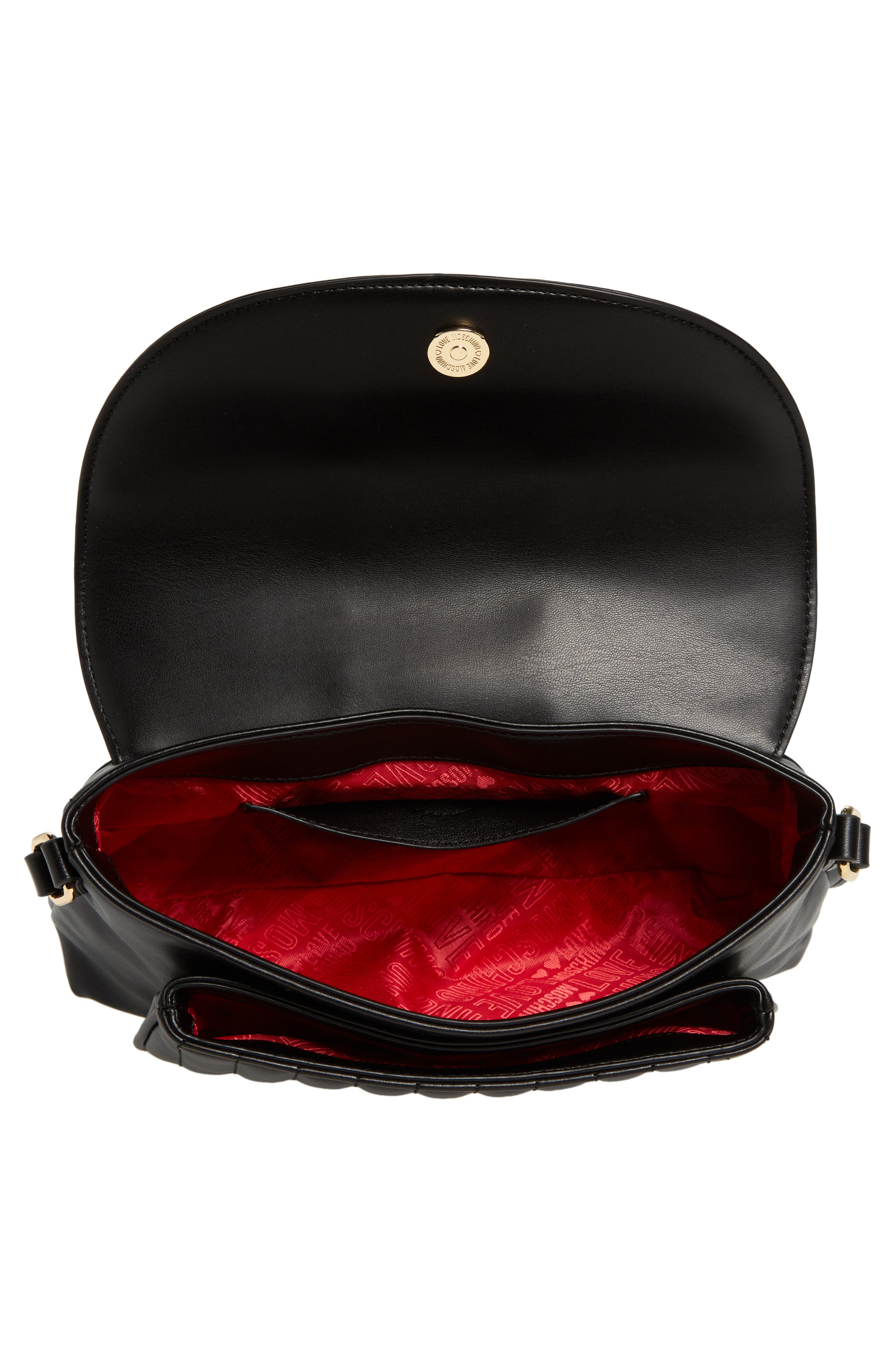Love Moschino Borsa Quilted Shoulder Bag, Alternate, color, 