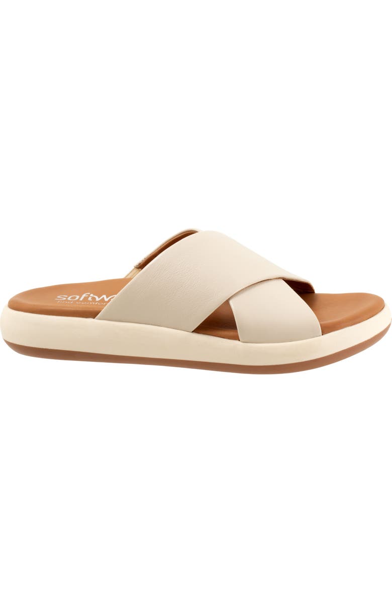 SoftWalk<sup>®</sup> Jesi Slide Sandal, Alternate, color, Ivory