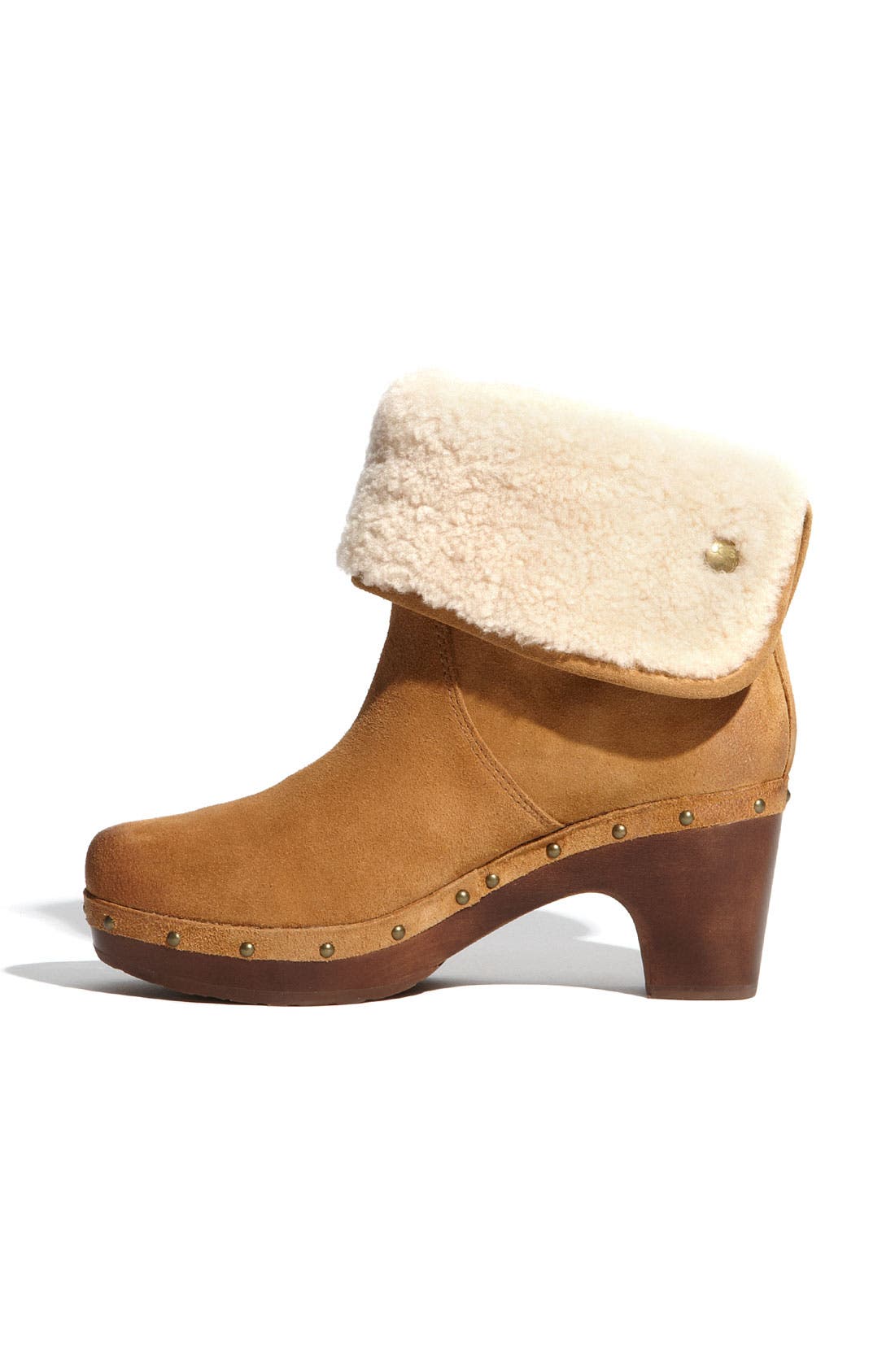 Australia 'Lynnea' Ankle Boot, Alternate, color, CHESTNUT