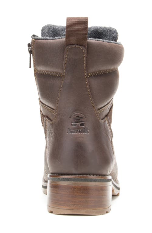 Kamik Isabellam Waterproof Boot In Brown