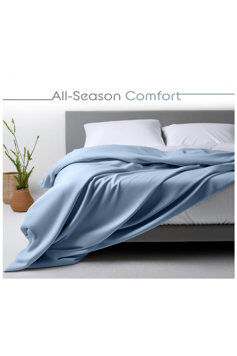 Snuggle Comforter Set, Alternate, color, SOFT BLUE