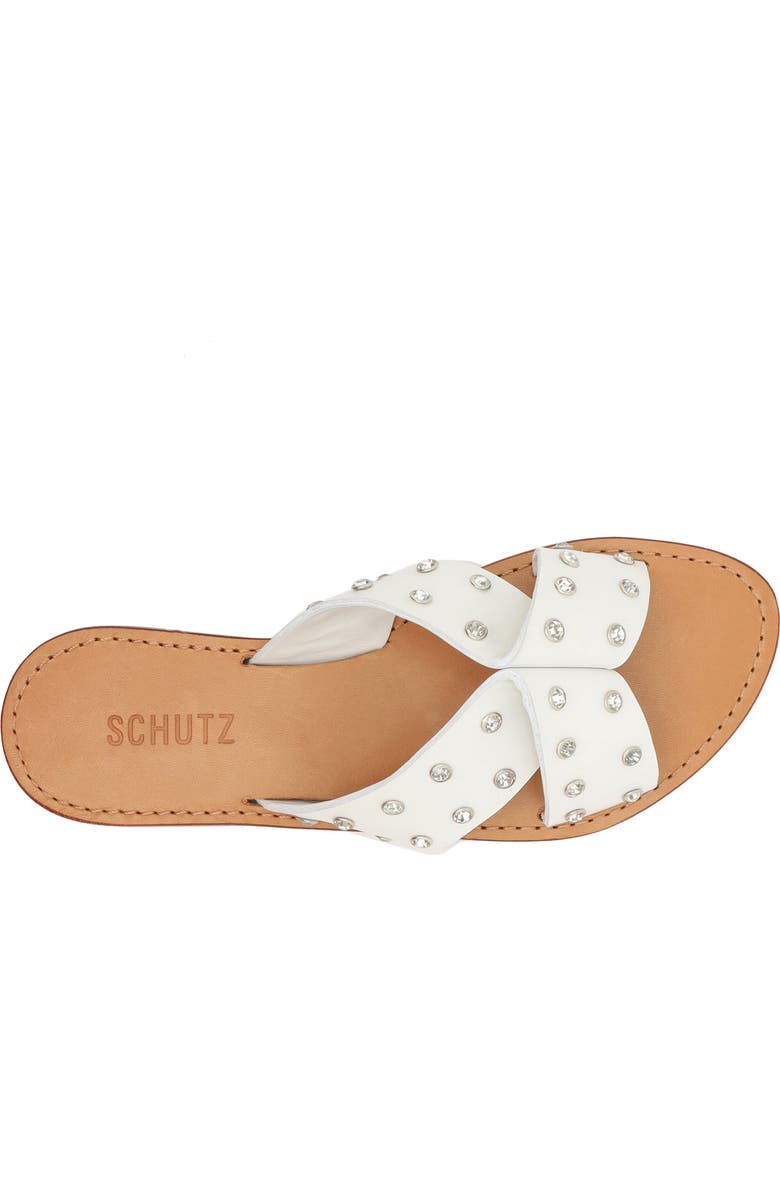 Schutz Marilu Studded Sandal, Alternate, color,
