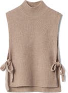 
Other Stories Wool 
Mohair Side Tie Bib Vest