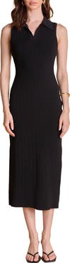 Endless Rose Collared Sleeveless Knit Dress