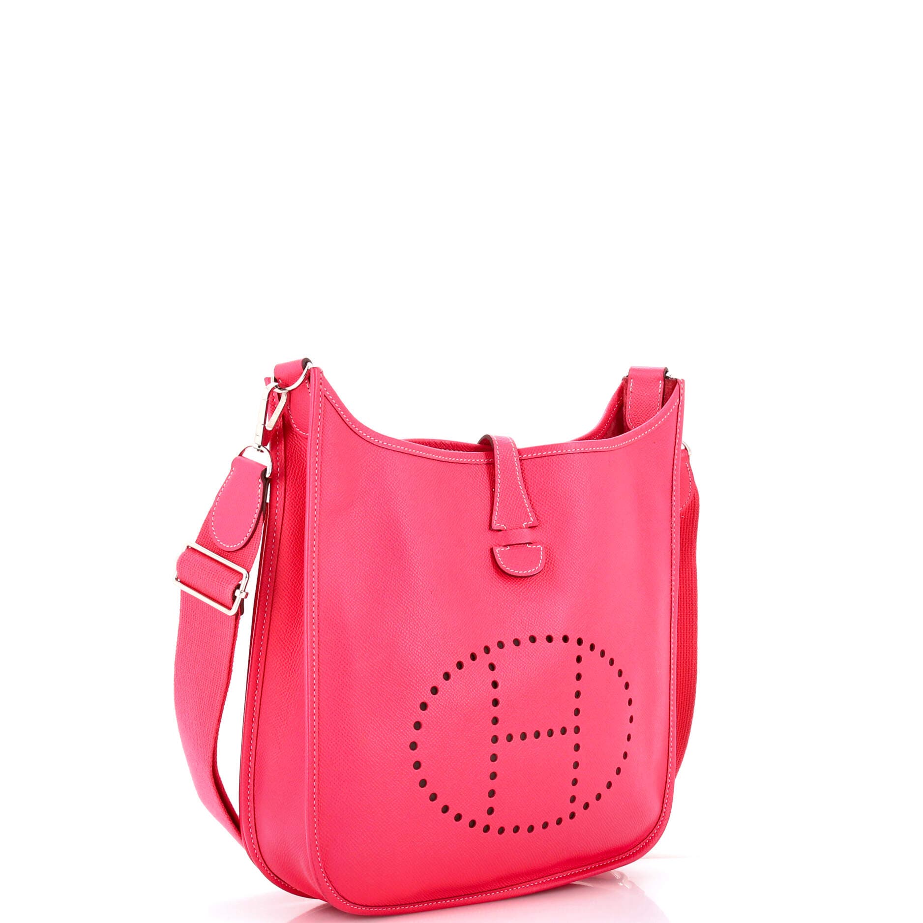 Pre-Owned Hermes Evelyne Bag Gen III Epsom PM, Alternate, color, Rose Tyrien