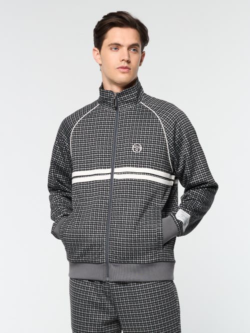 Sergio Tacchini Dallas Houndstooth Track Jacket in Black Beauty  product
