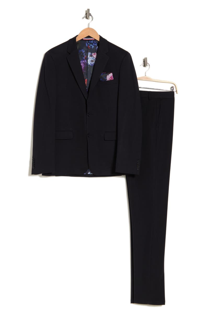 Solid Jersey Suit Jacket