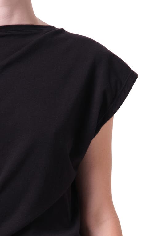 Agolde Twist Low Slung Baggy Jeans In Myth In Black