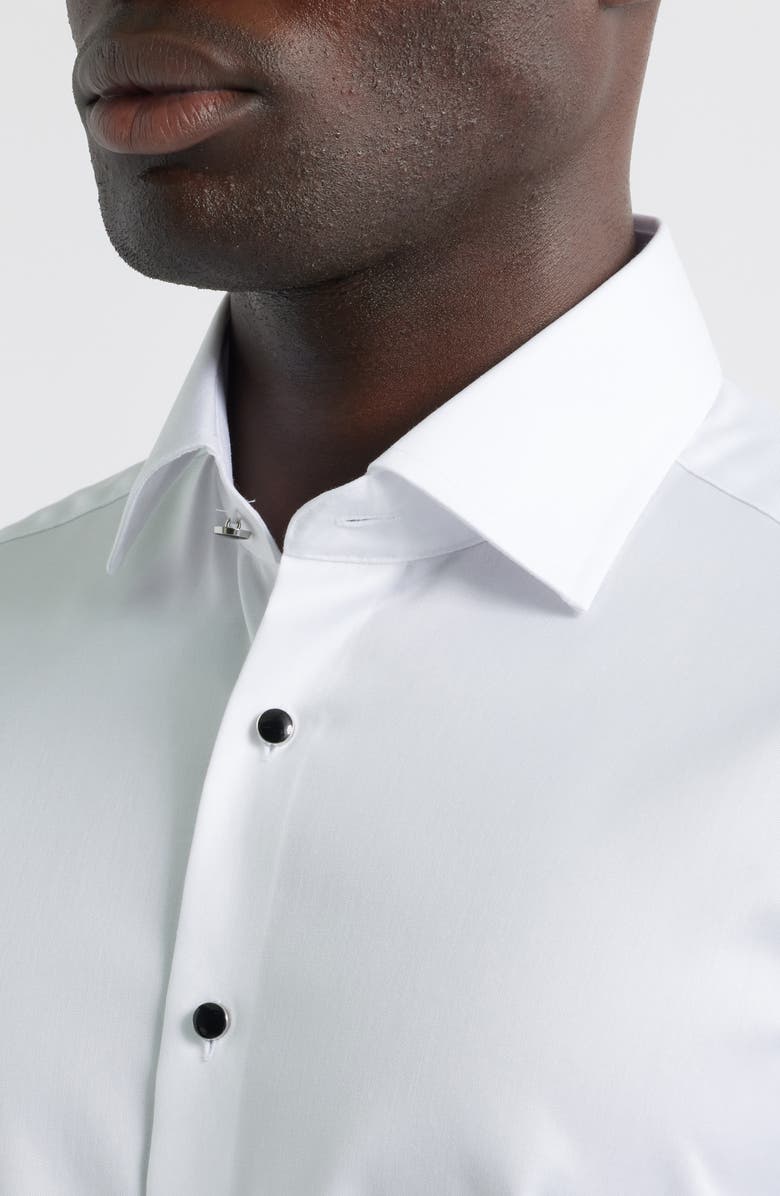 Luxury Black Tie Modern Fit Dress Shirt