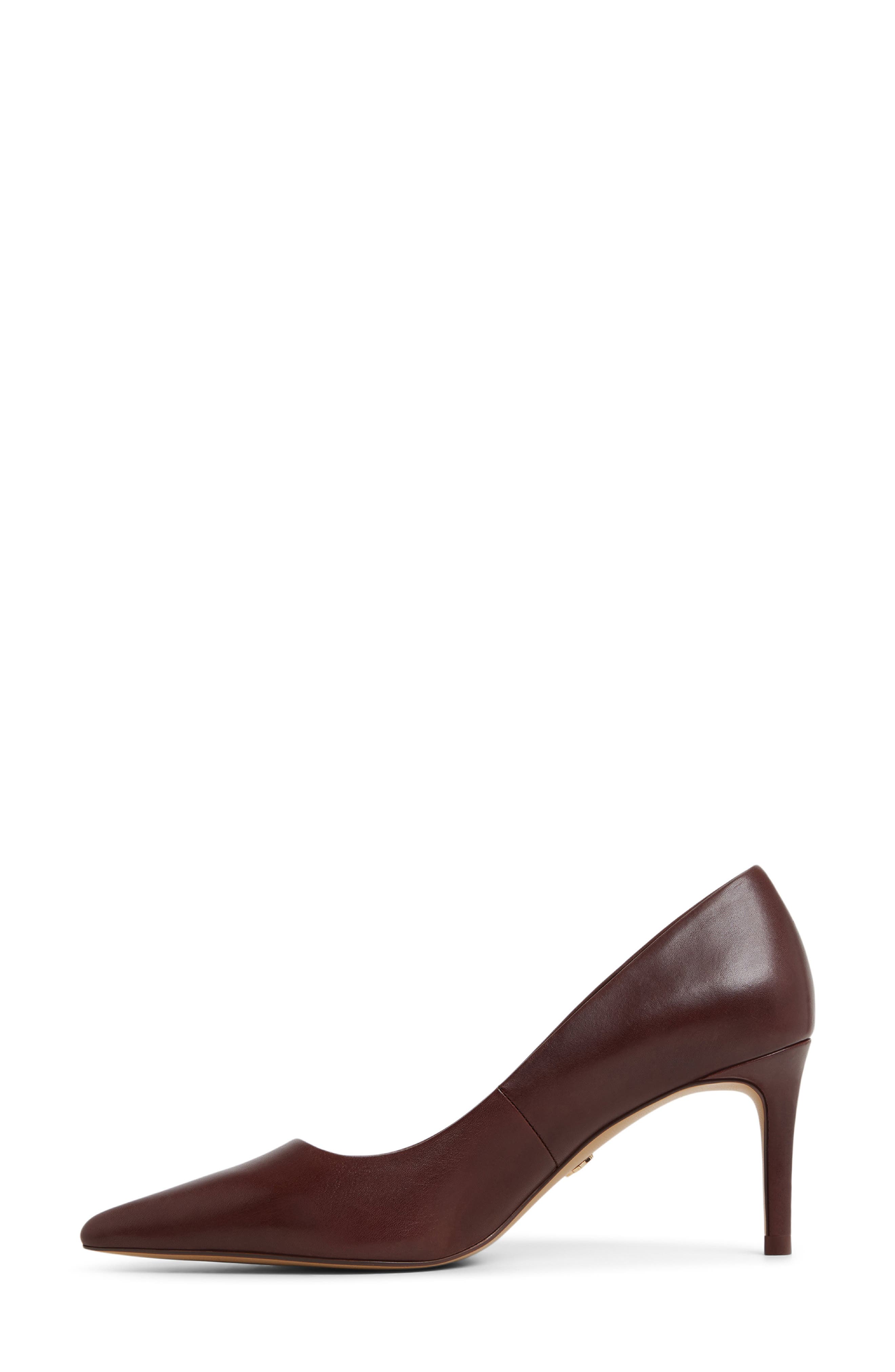 ALDO Verone Pointed Toe Pump, Alternate, color, Dark Brown