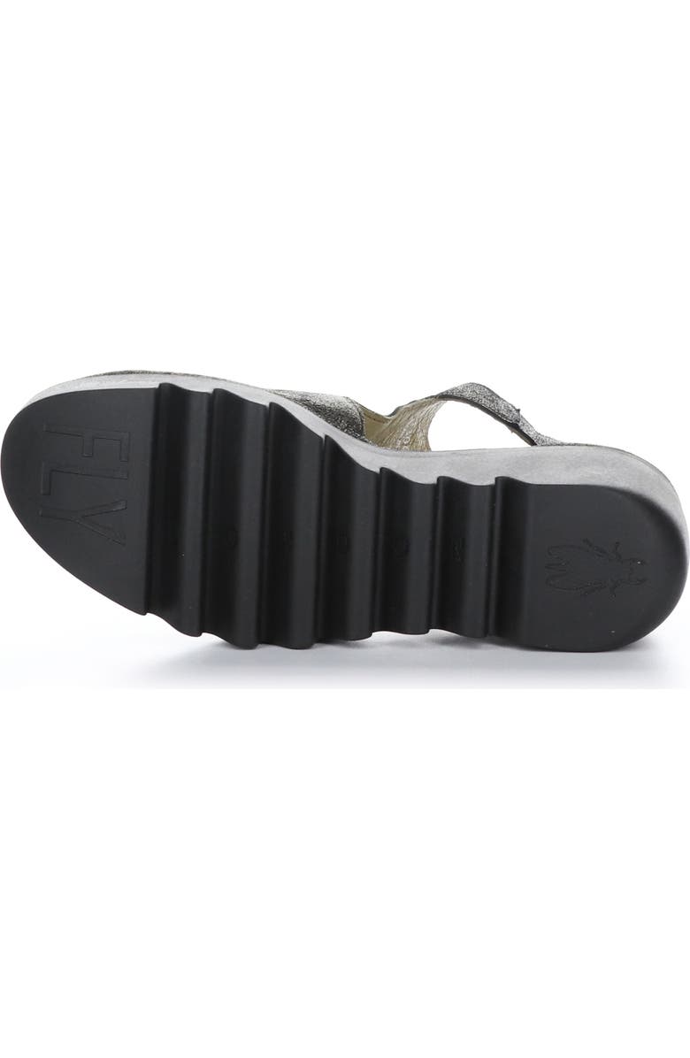 Fly London Bezo Wedge Sandal, Alternate, color,