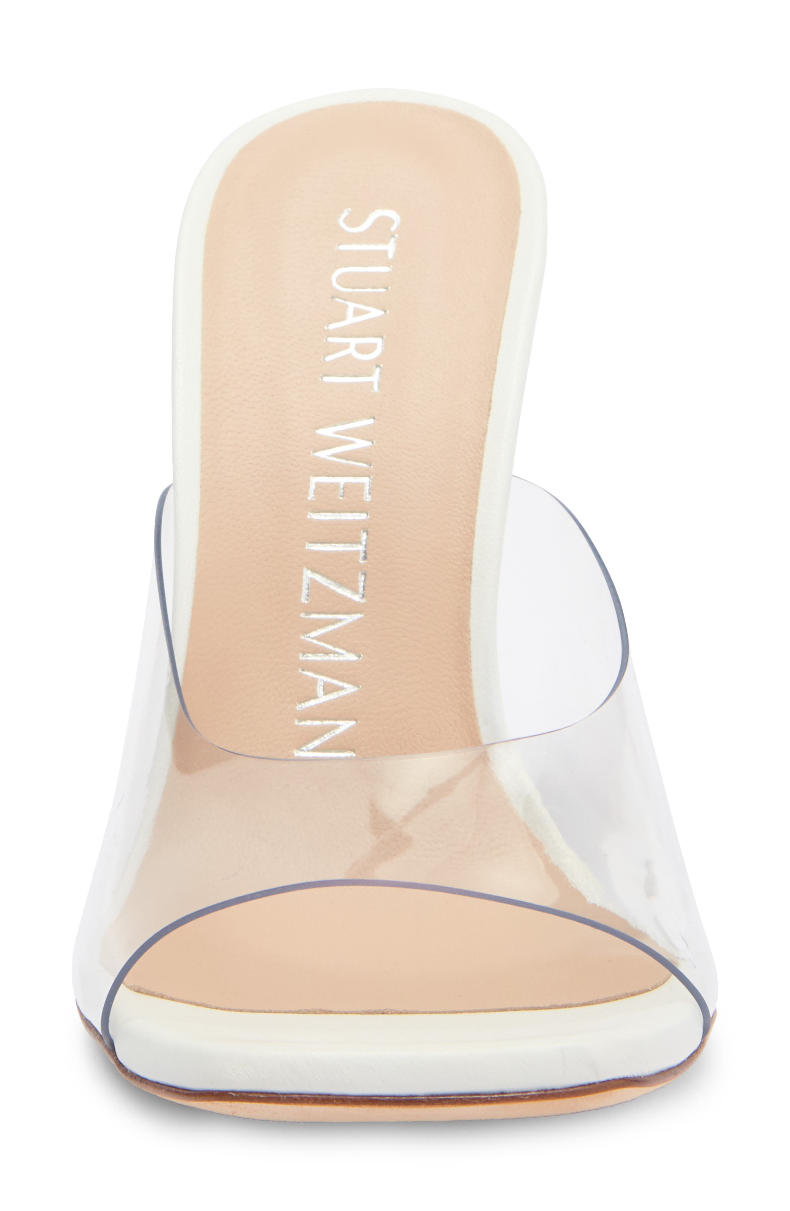 Stuart Weitzman Tia 100 Lucite<sup>®</sup> Wedge Sandal, Alternate, color, 