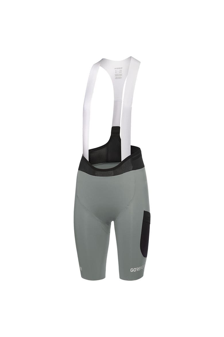 Spinshift Cargo Bib Short+ - Women's, Alternate, color, Lab Gray
